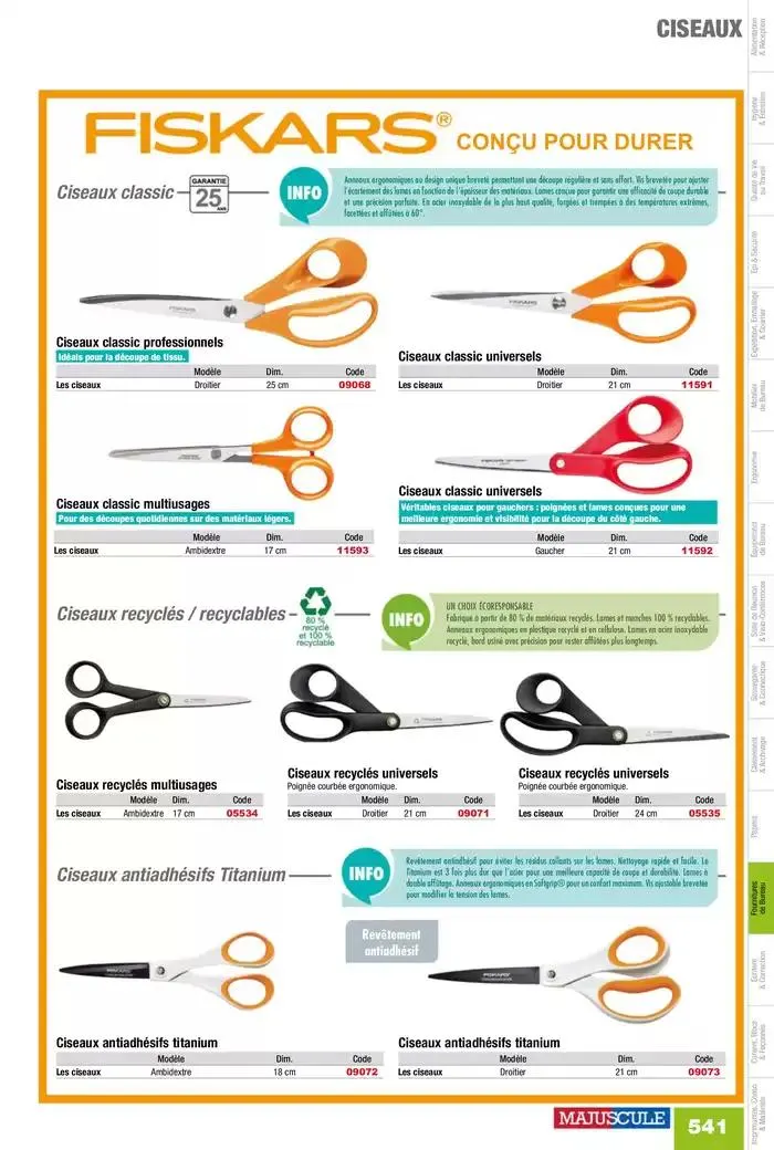 Catalogue Entreprises 2025 du 13 janvier au 31 décembre 2025 - Catalogue page 543