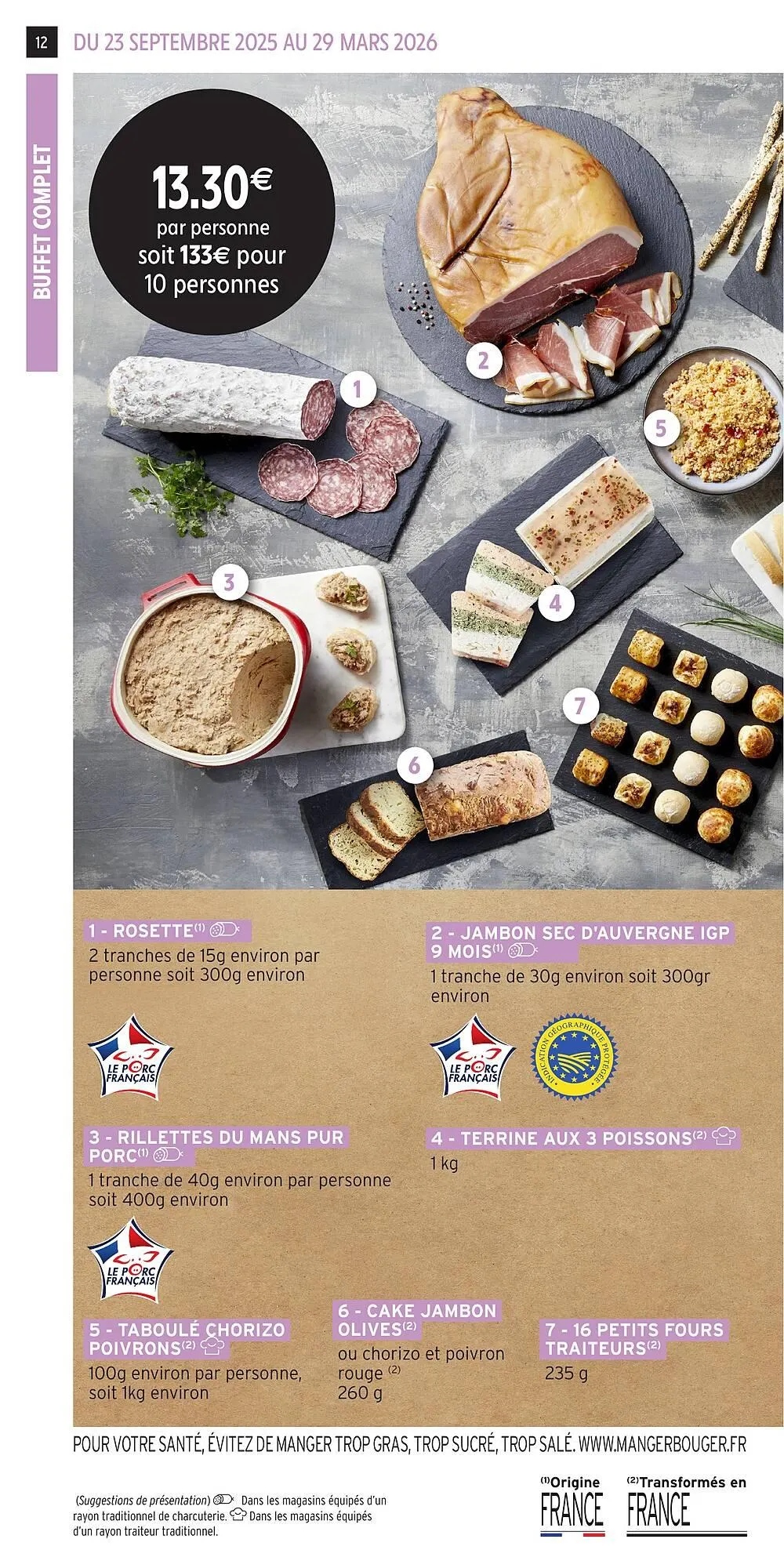 Catalogue Intermarché du 23 septembre au 29 mars 2026 - Catalogue page 12