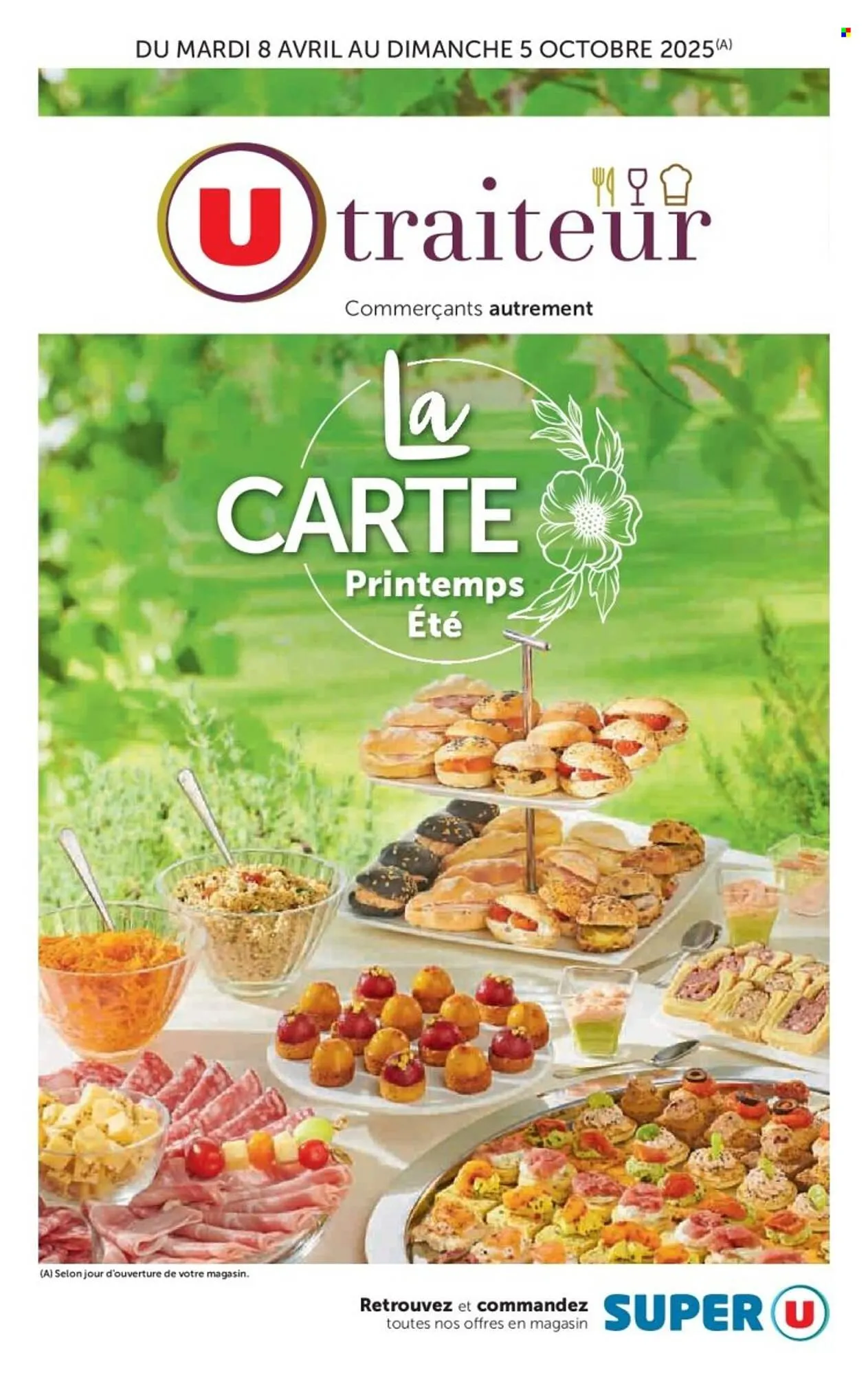 Catalogue Super U du 8 avril au 5 octobre 2025 - Catalogue page 1