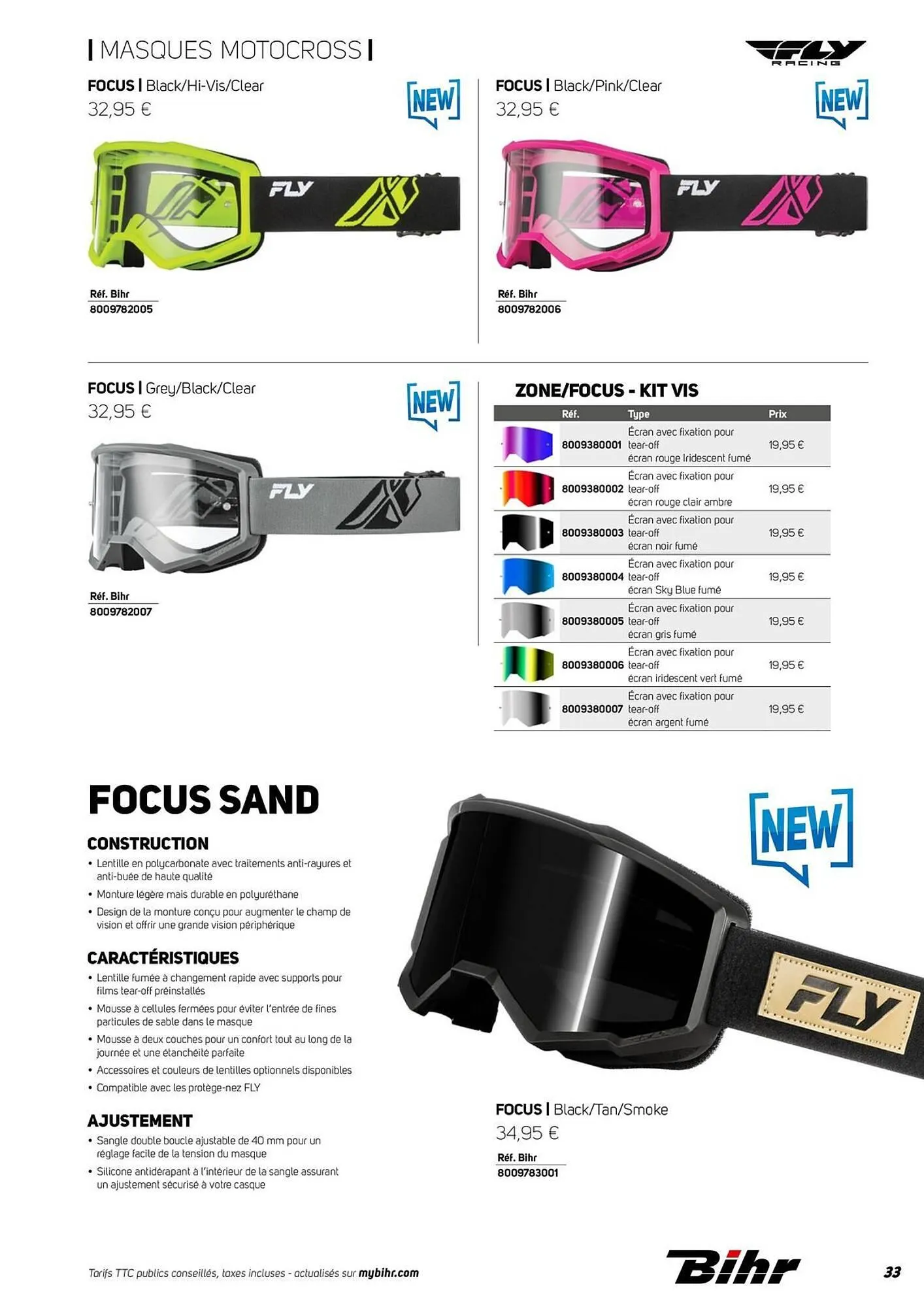 Catalogue Bihr du 1 janvier au 31 janvier 2026 - Catalogue page 33