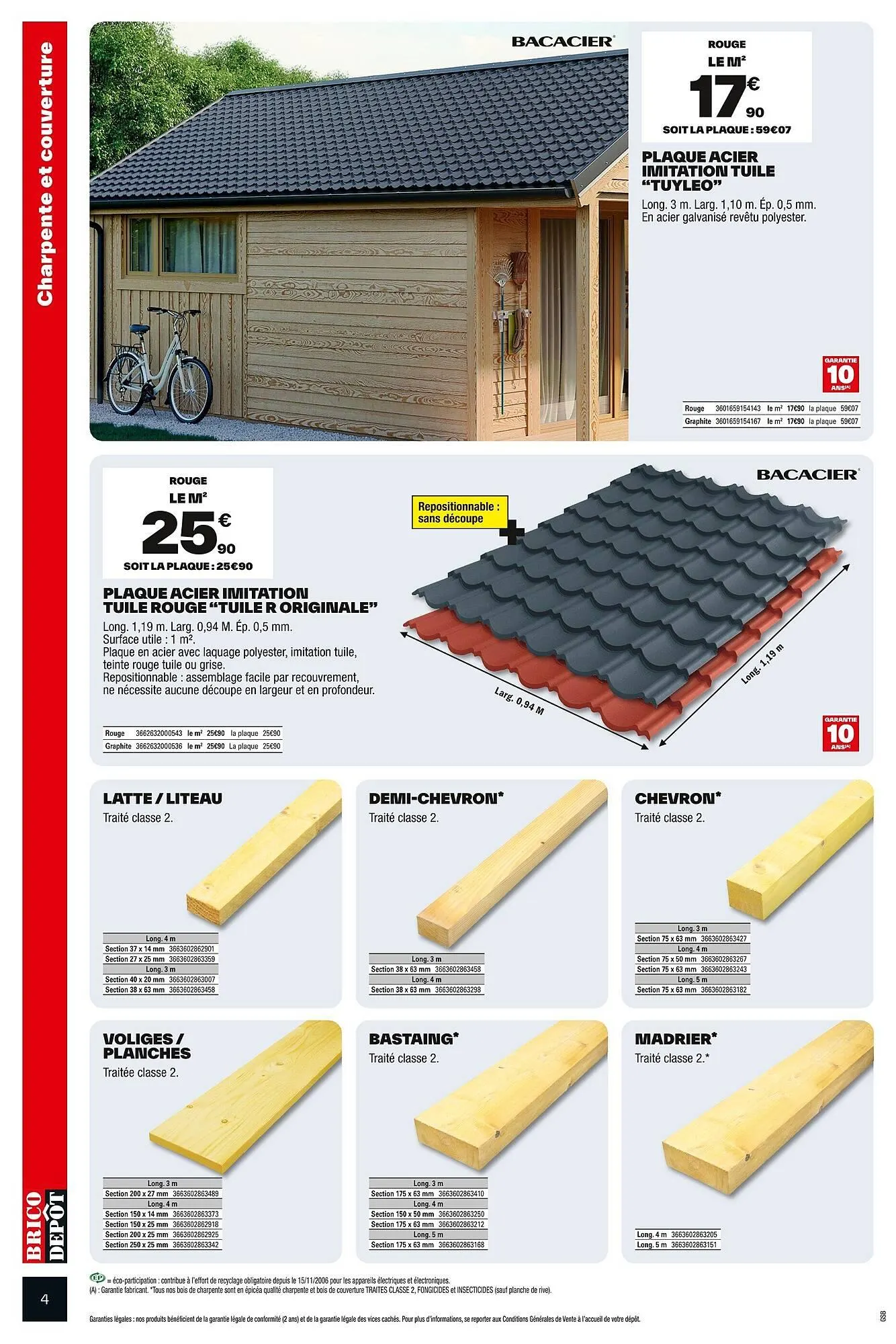 Catalogue Brico Dépôt du 1 août au 14 août 2025 - Catalogue page 4