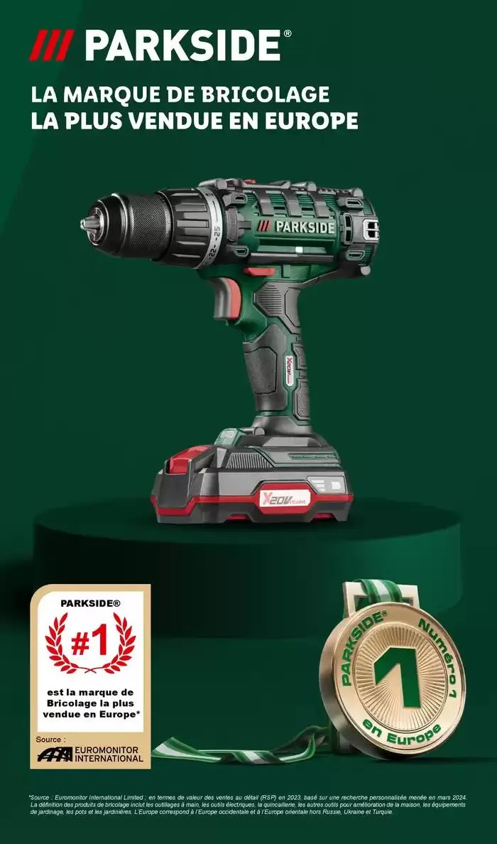 Retrouvez les outils performants Parkside, pour un bricolage efficace à prix mini! du 27 janvier au 30 janvier 2025 - Catalogue page 2