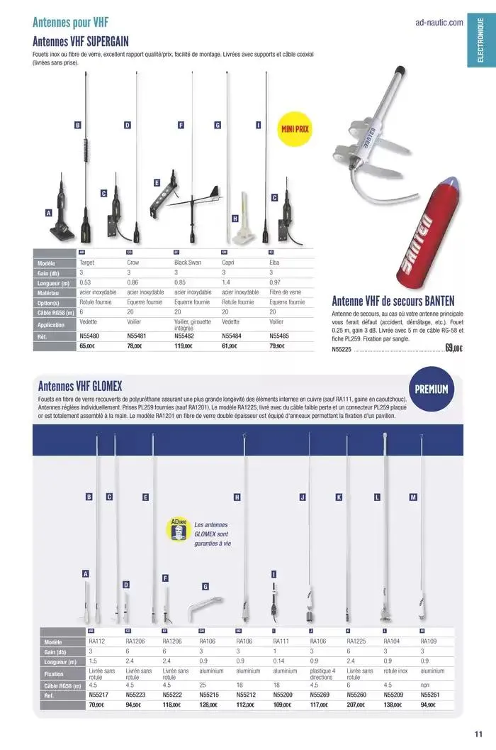 Catalogue Accastillage Diffusion 2025 du 1 janvier au 31 décembre 2025 - Catalogue page 13