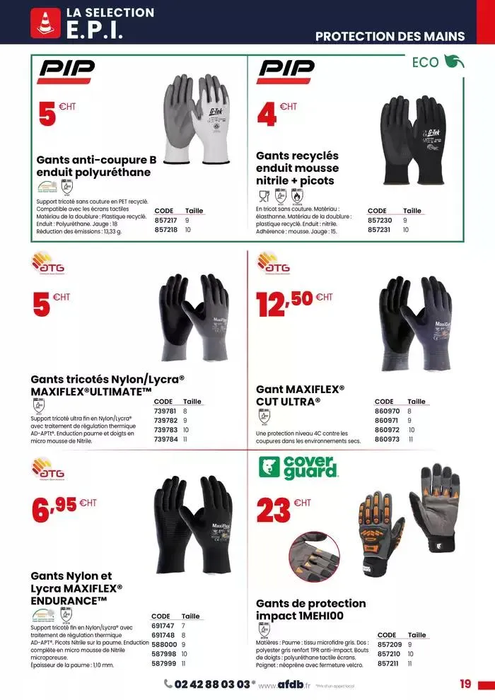 La Selection E.P.I PRINTEMPS - ÉTÉ du 25 avril au 31 août 2025 - Catalogue page 19