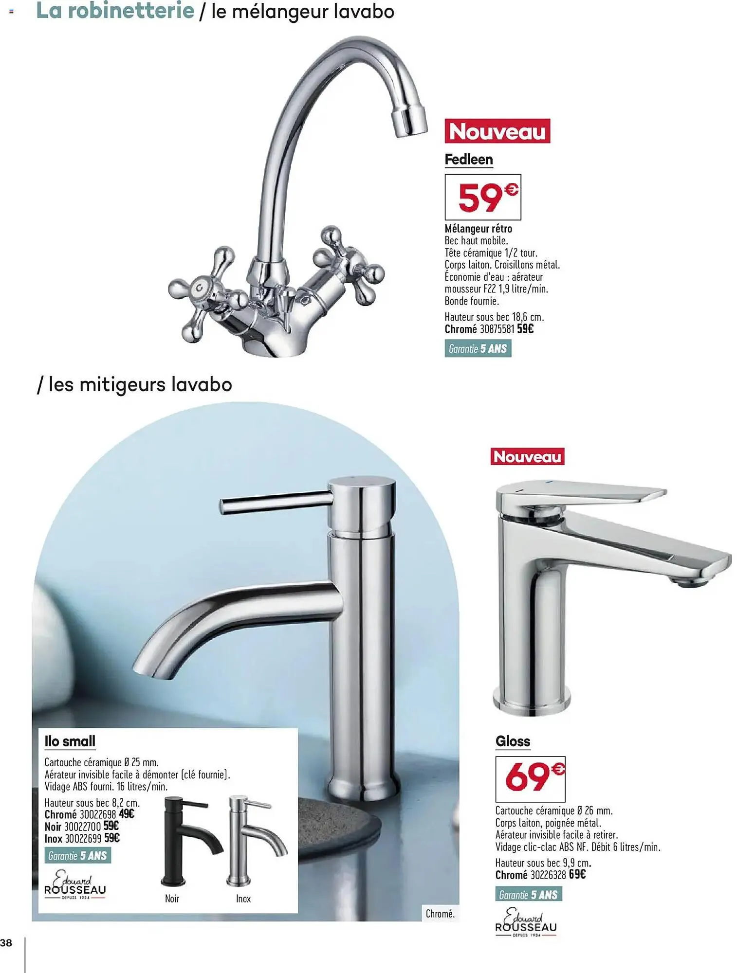 Catalogue Gedimat du 1 avril au 30 avril 2026 - Catalogue page 38