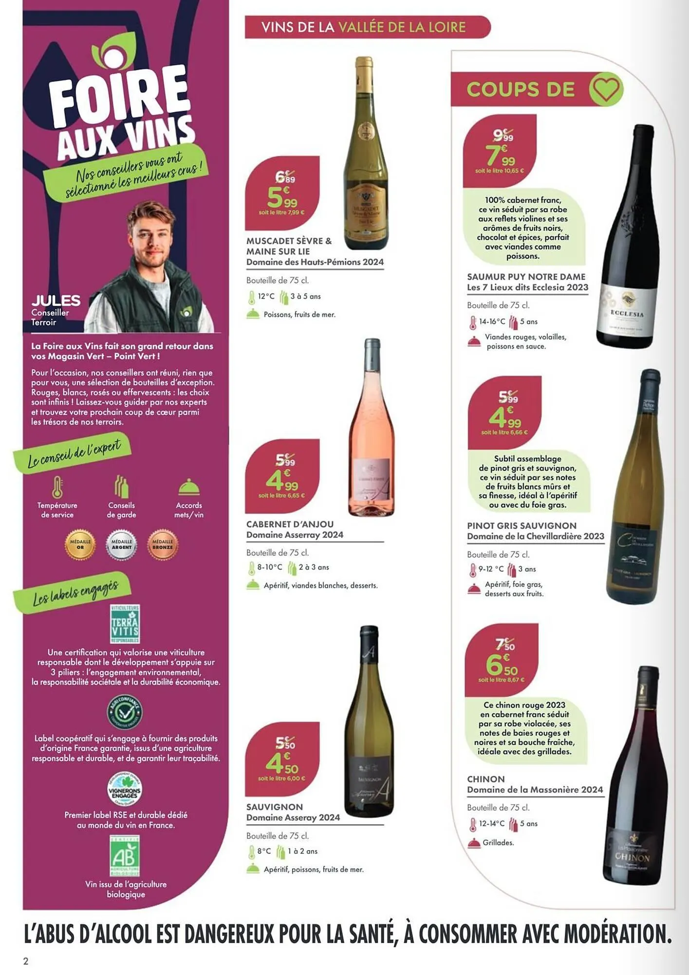 Catalogue Point Vert du 15 octobre au 10 novembre 2025 - Catalogue page 2