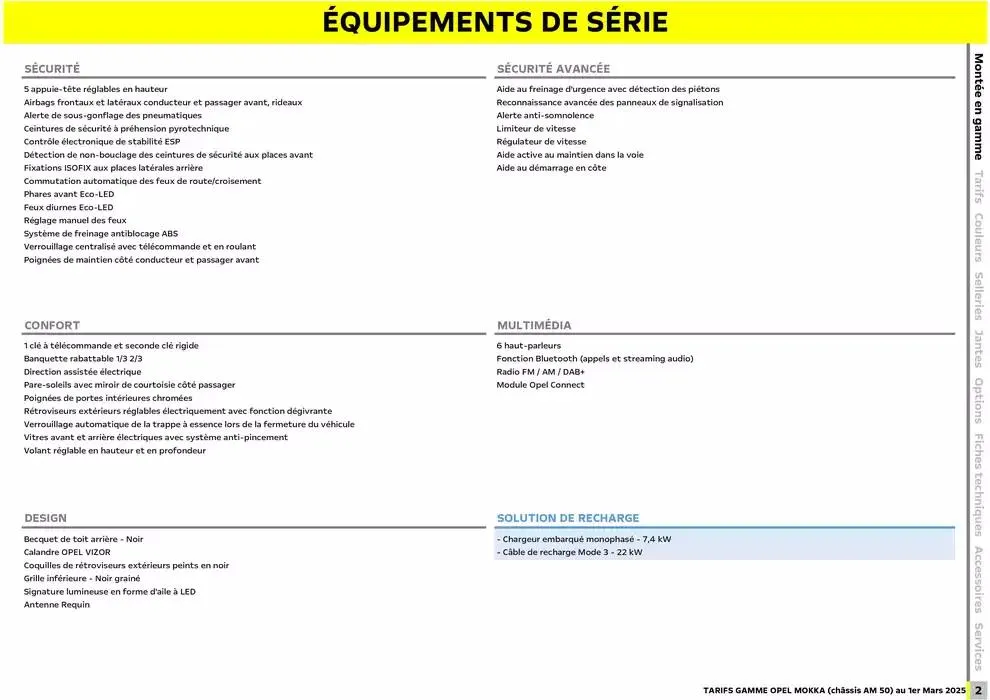 Opel Nouveau Mokka du 5 mars au 5 mars 2026 - Catalogue page 3
