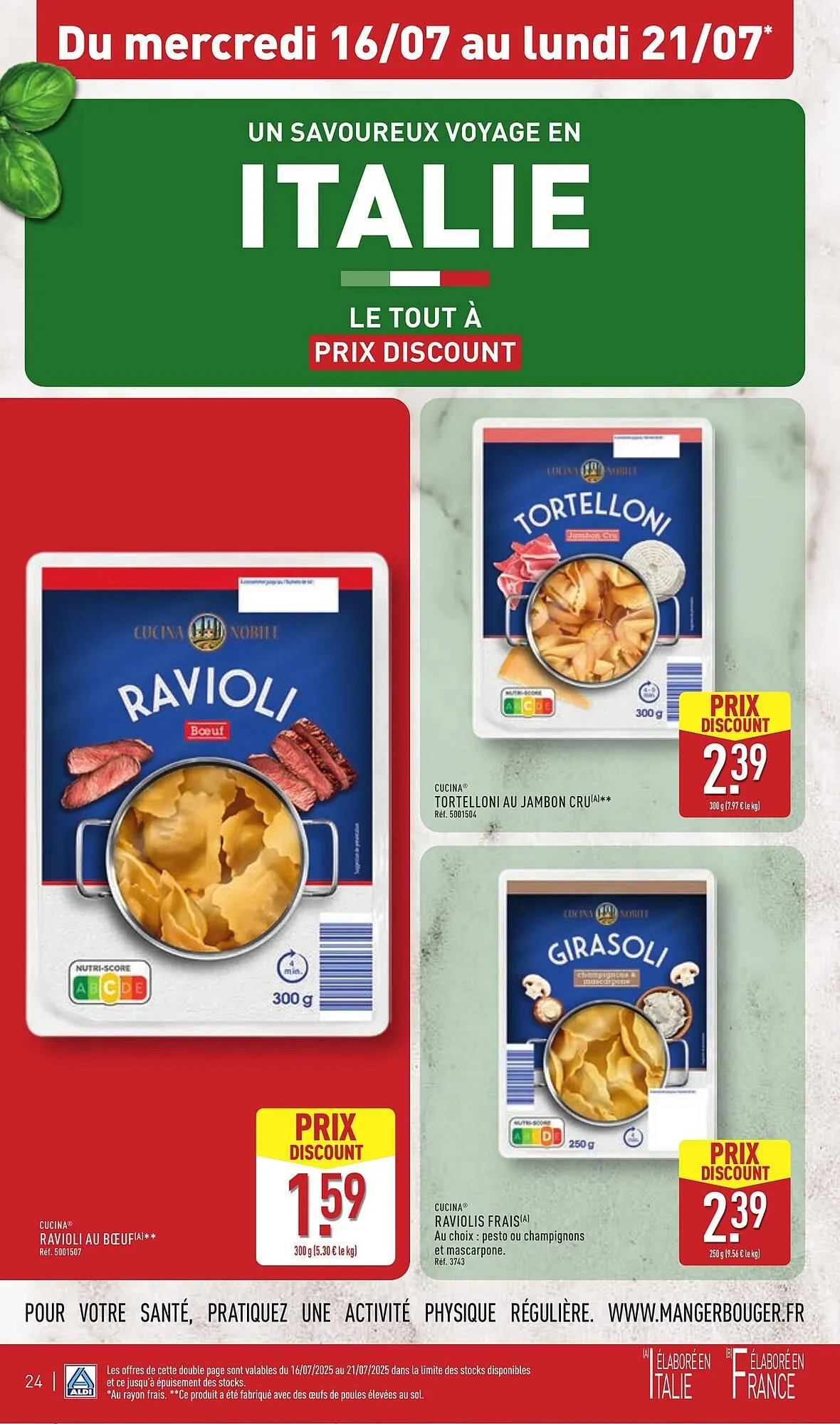 Catalogue ALDI du 16 juillet au 21 juillet 2025 - Catalogue page 25