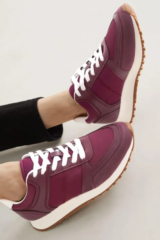 Trainers - faux leather