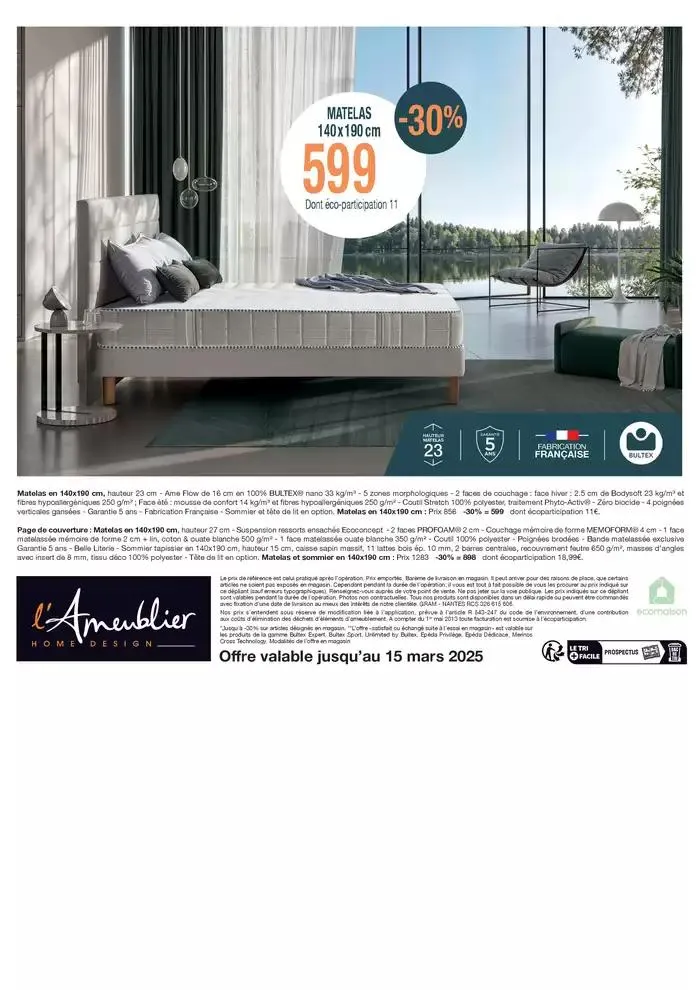 Jusqu'à -30% sur une sélectiond'articles désignés en magasin du 12 février au 15 mars 2025 - Catalogue page 6