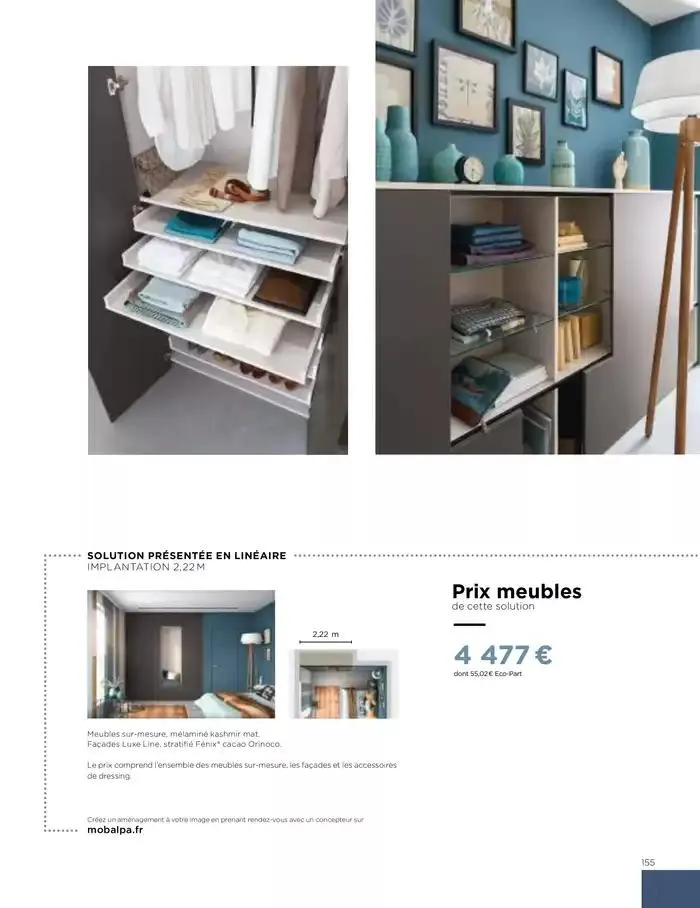 Cuisines & aménagements sur-mesure du 6 mars au 31 décembre 2025 - Catalogue page 157