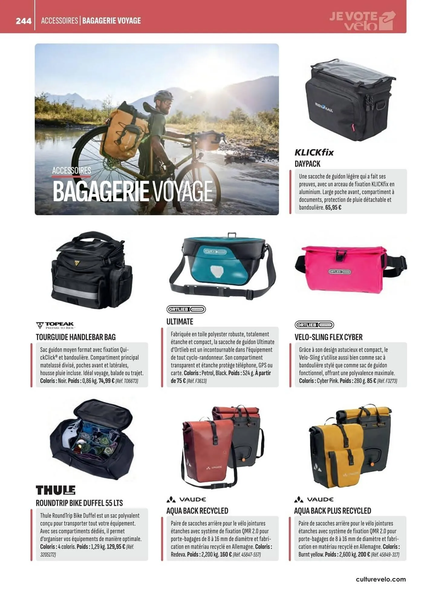 Catalogue Culture Vélo du 19 décembre au 31 décembre 2026 - Catalogue page 244