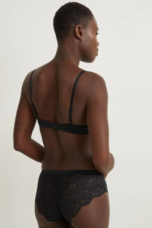 Underwire bra - DEMI - padded - LYCRA®