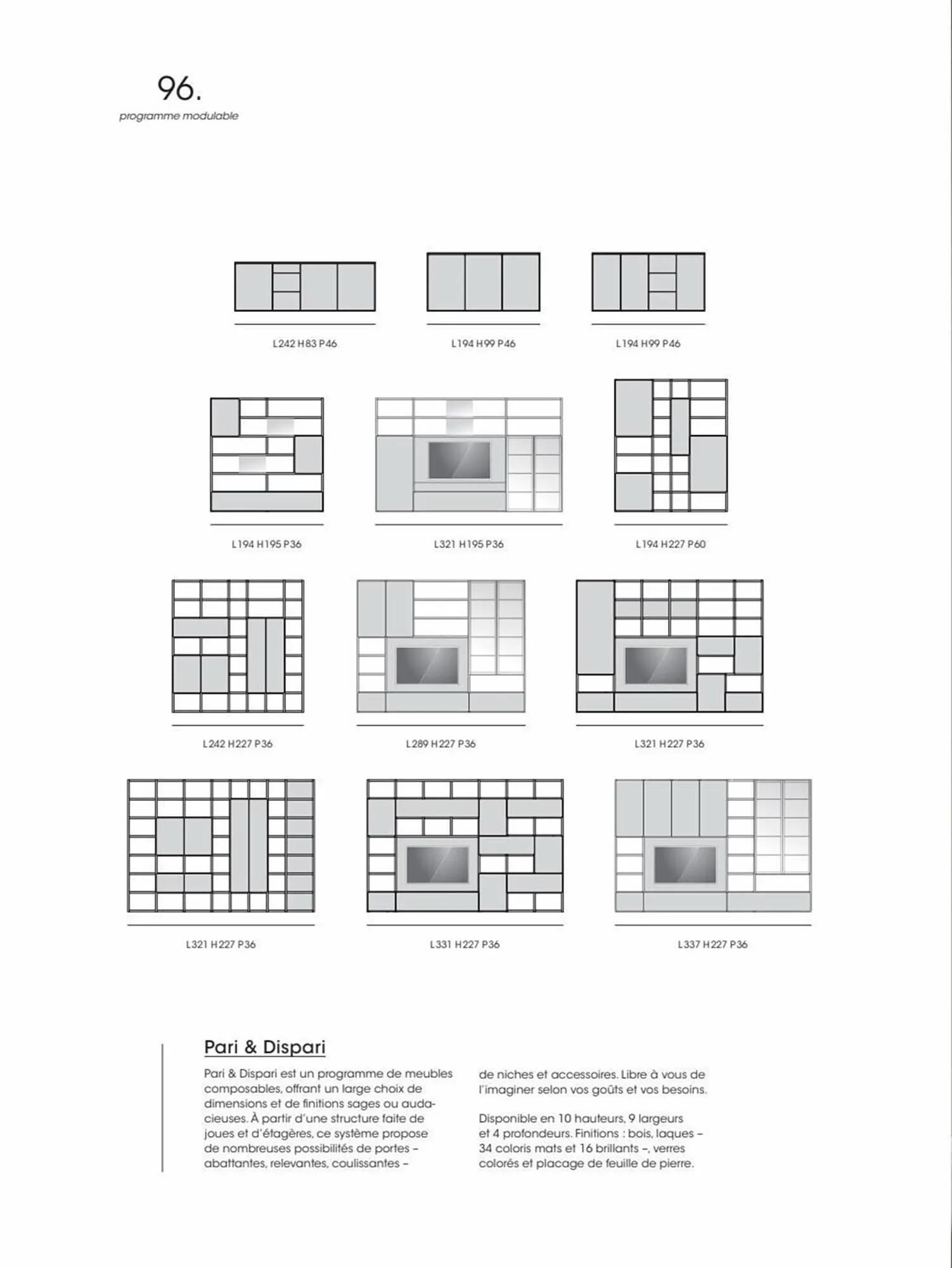 Catalogue Cinna du 5 janvier au 31 décembre 2023 - Catalogue page 96