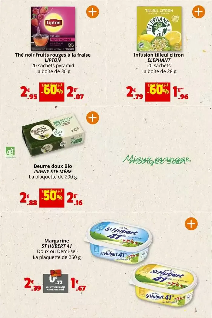 SAINES, SAVOUREUSES ET À PRIX TOUT DOUX ! du 26 mars au 6 avril 2025 - Catalogue page 5