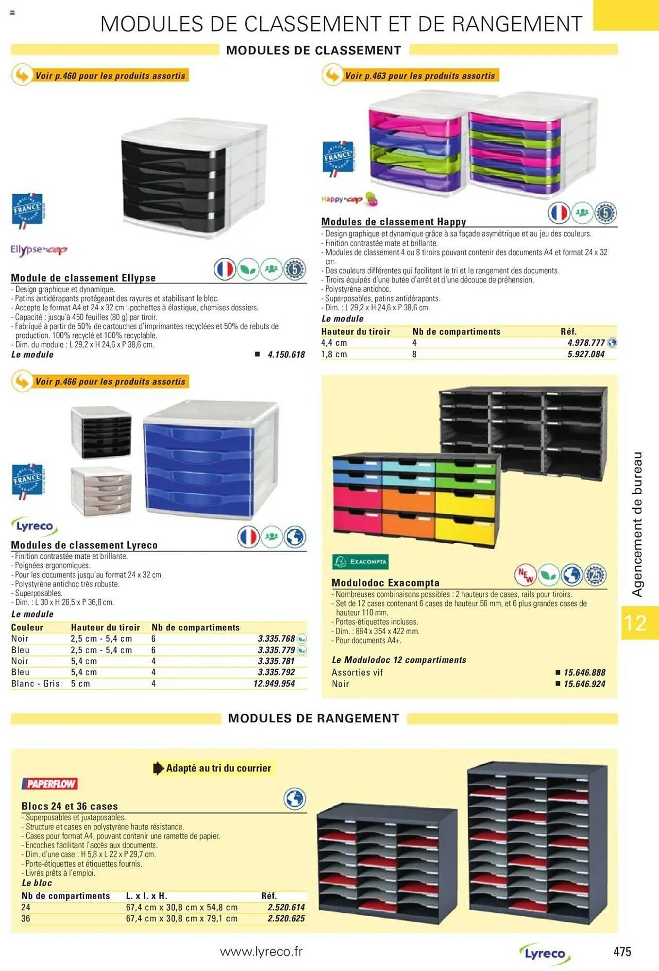 Catalogue Lyreco du 15 mai au 31 décembre 2023 - Catalogue page 475