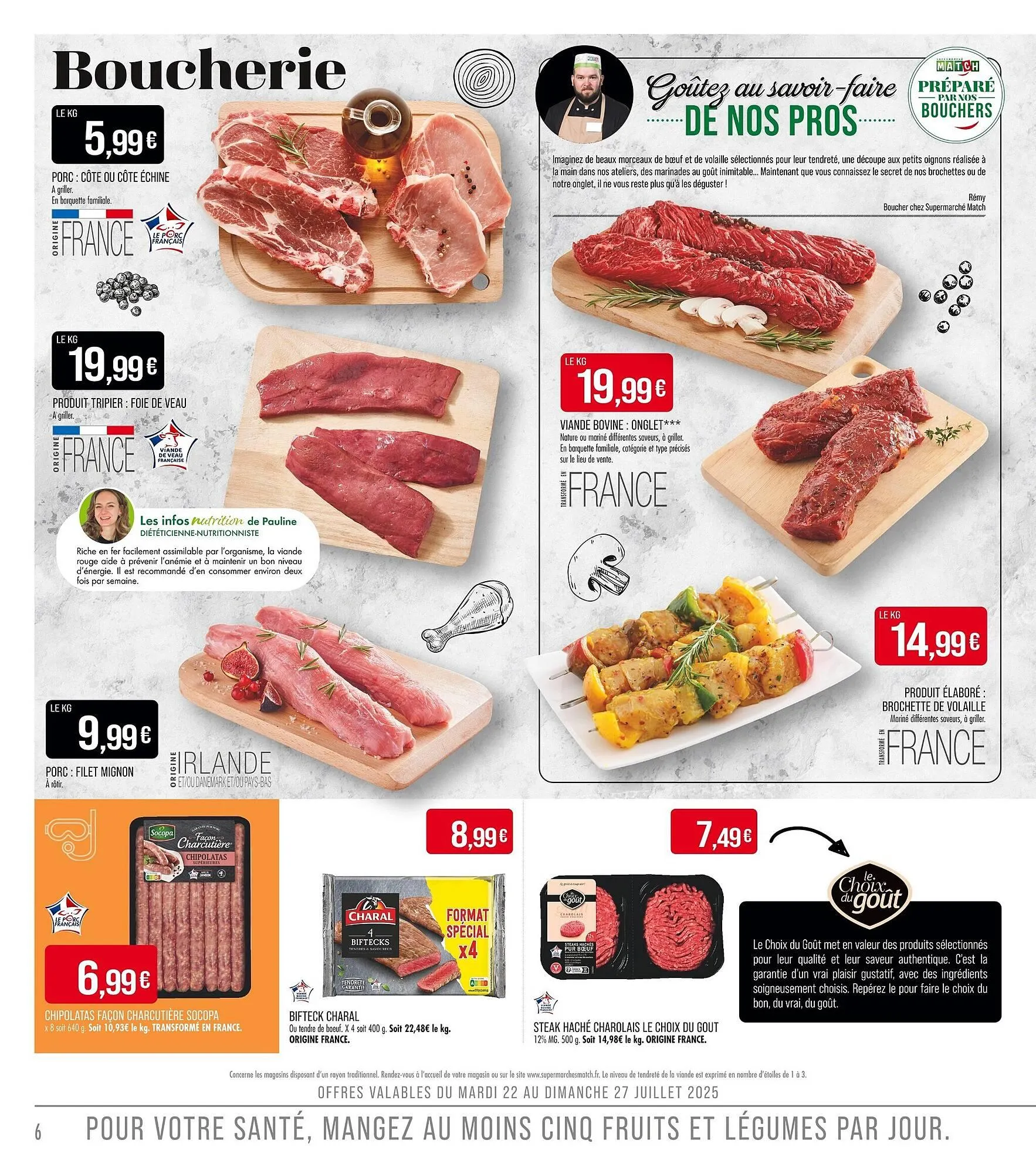 Catalogue Match du 22 juillet au 3 août 2025 - Catalogue page 6