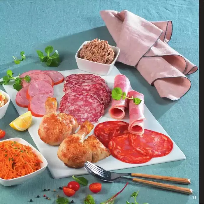 CARTE TRAITEUR PERMANENTE - MIXTE du 8 avril au 17 novembre 2025 - Catalogue page 31