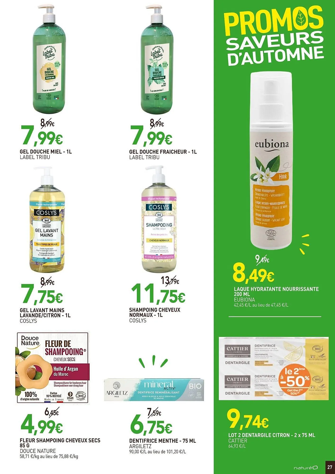 Catalogue naturéO du 29 octobre au 23 novembre 2025 - Catalogue page 27