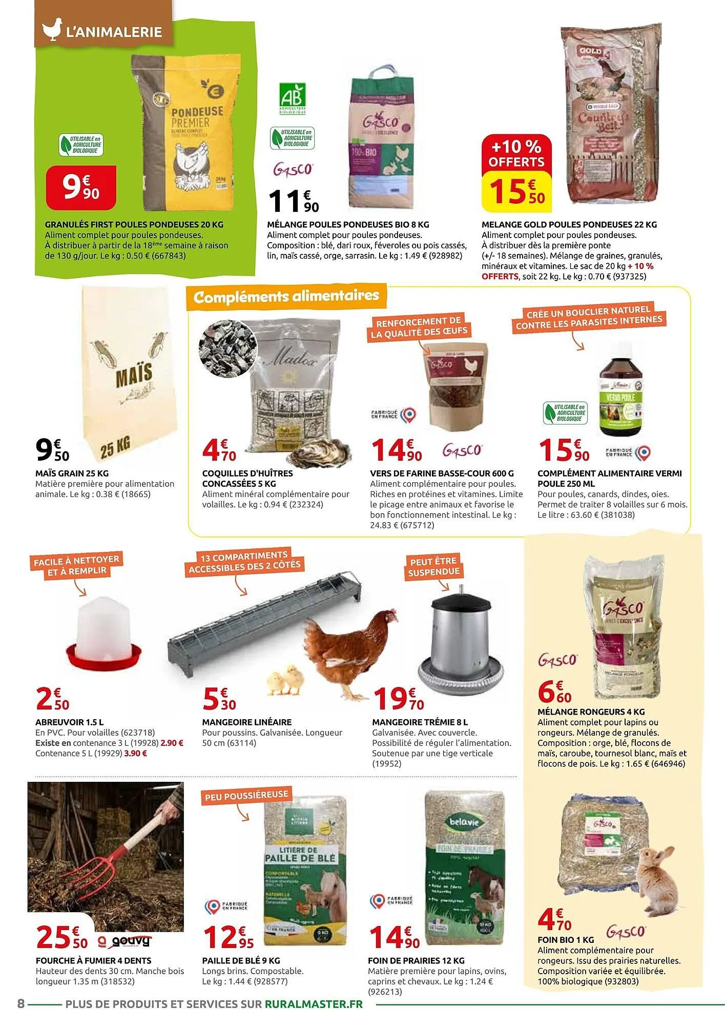 Catalogue Rural Master du 27 avril au 23 mai 2026 - Catalogue page 8