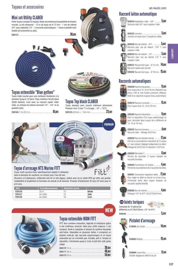 Catalogue Accastillage Diffusion 2025 du 1 janvier au 31 décembre 2025 - Catalogue page 129