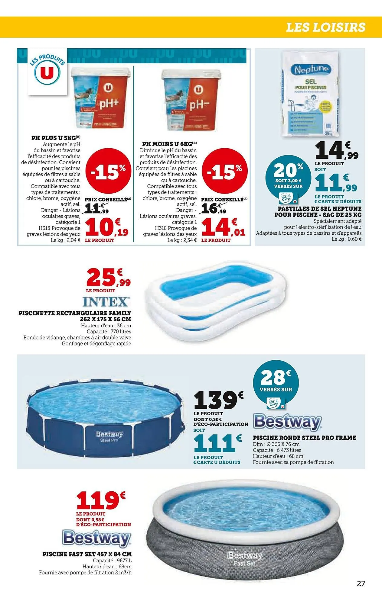 Catalogue Super U du 25 mars au 21 avril 2025 - Catalogue page 27