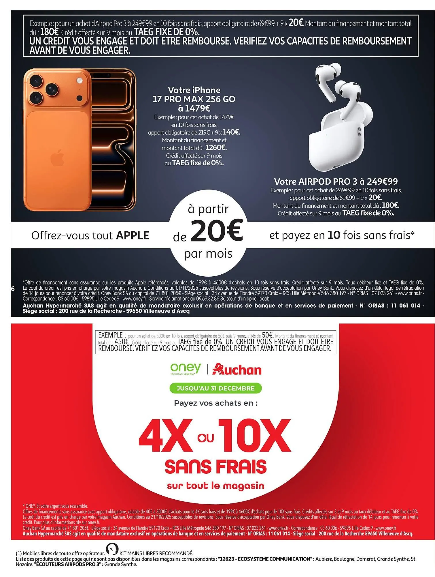 Catalogue Auchan du 2 décembre au 24 décembre 2025 - Catalogue page 6