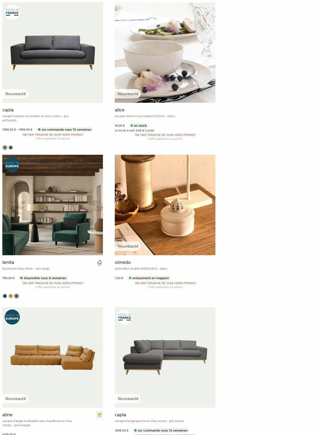 Alinéa Catalogue actuel du 27 octobre au 2 novembre 2025 - Catalogue page 46