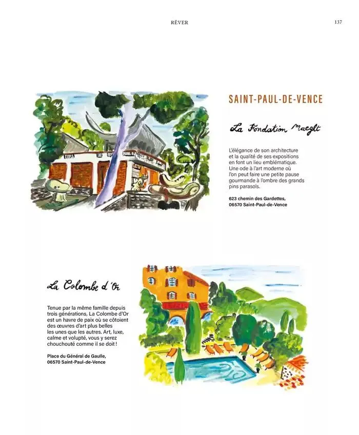 Printemps/Été 2025 du 17 mars au 23 septembre 2025 - Catalogue page 139