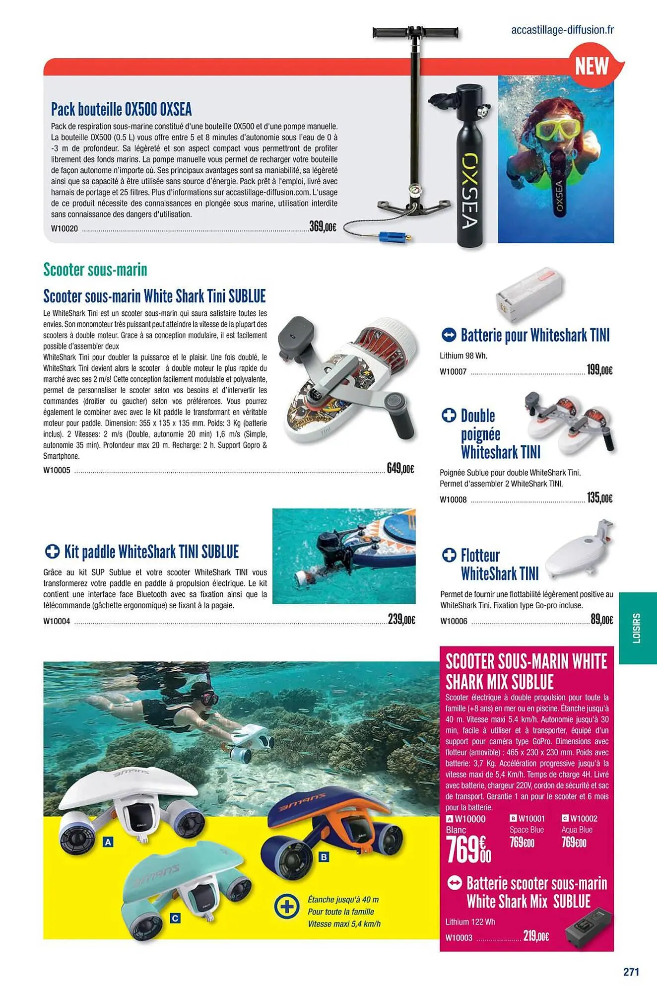 Catalogue Accastillage Diffusion du 1 mars au 31 décembre 2023 - Catalogue page 273