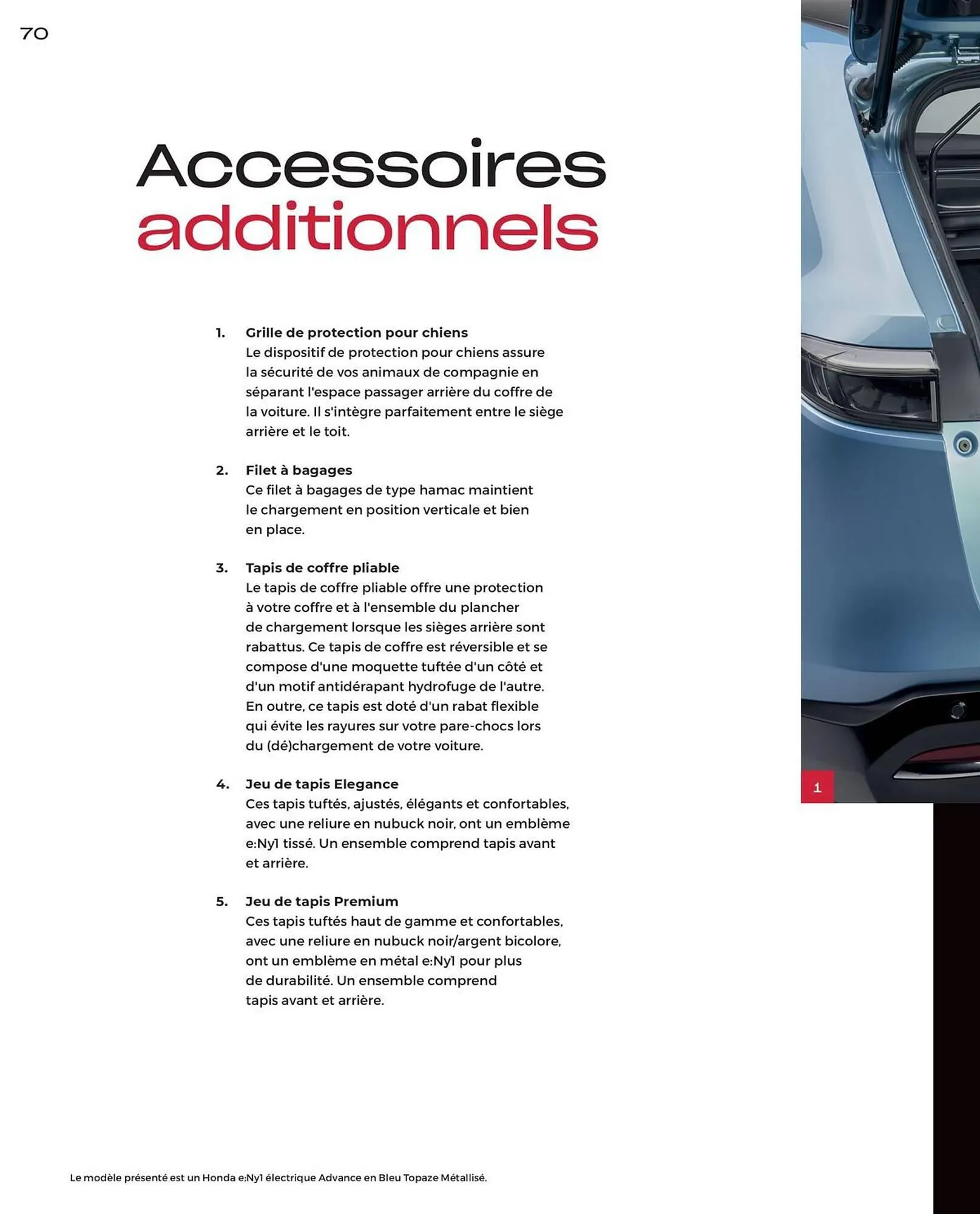 Catalogue Honda du 10 juin au 31 mars 2026 - Catalogue page 70