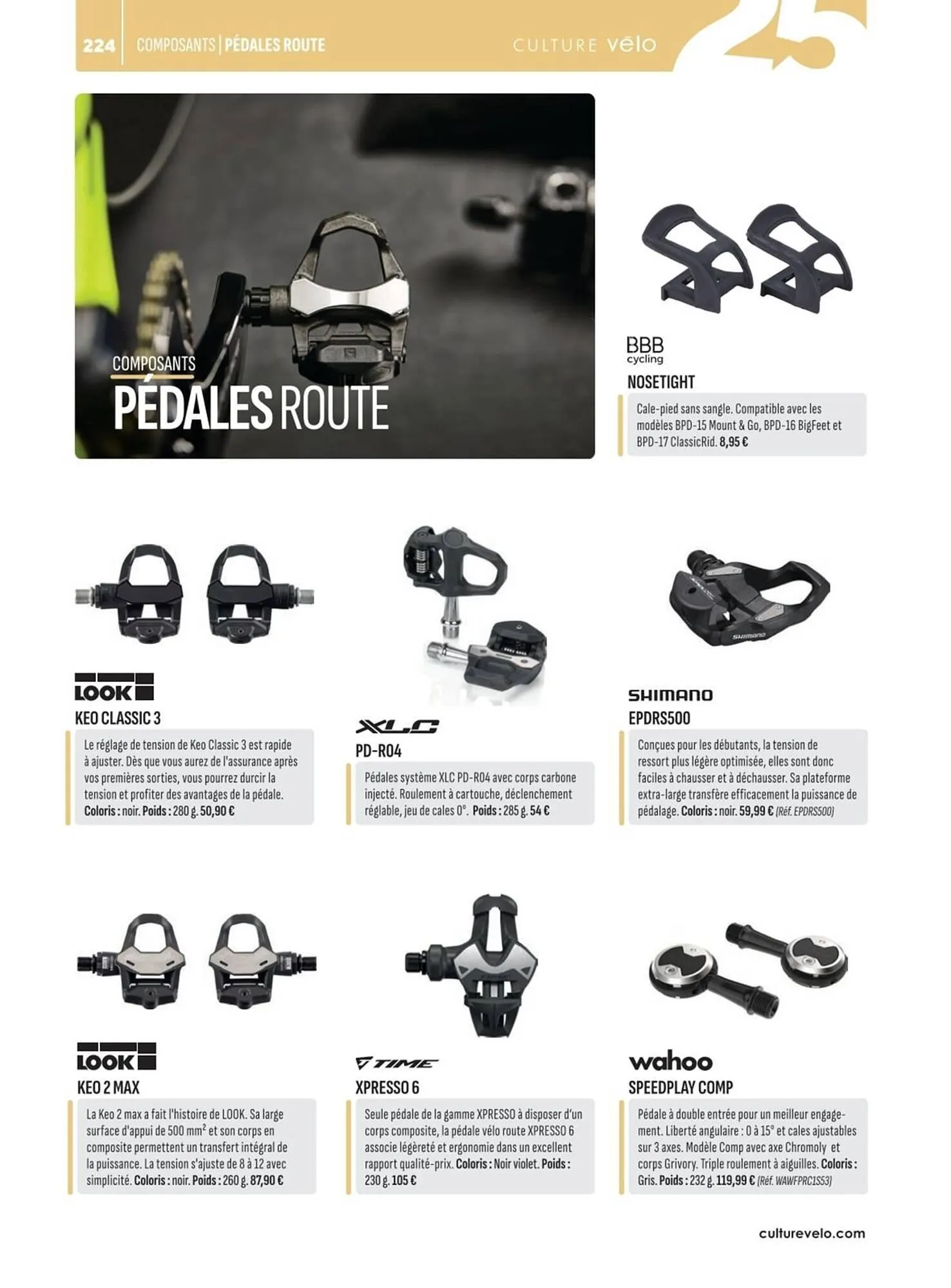 Catalogue Culture Vélo du 2 mai au 31 décembre 2025 - Catalogue page 224