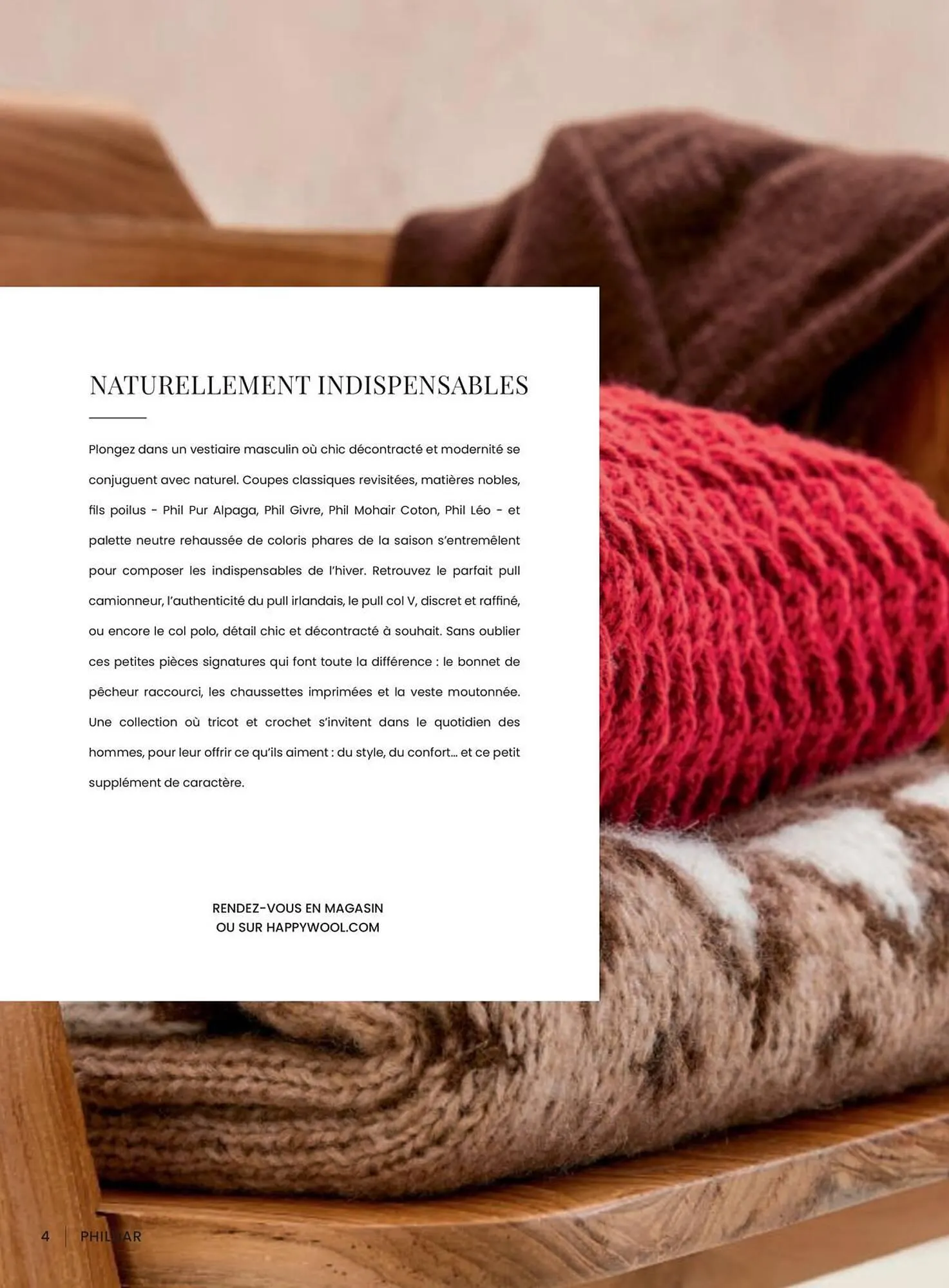 Catalogue Phildar du 24 septembre au 28 février 2026 - Catalogue page 4