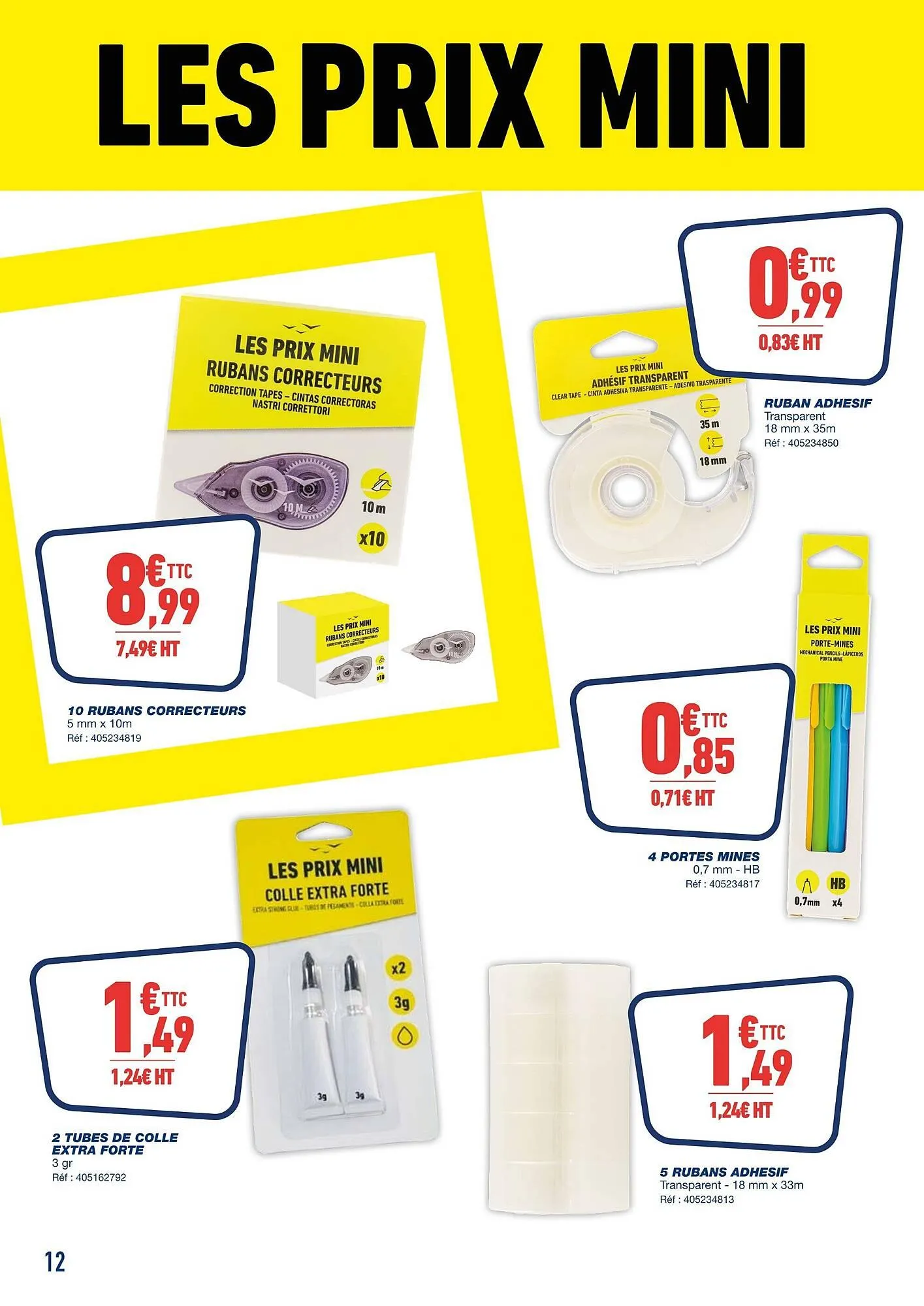 Catalogue Bureau Vallée du 20 octobre au 1 novembre 2025 - Catalogue page 12