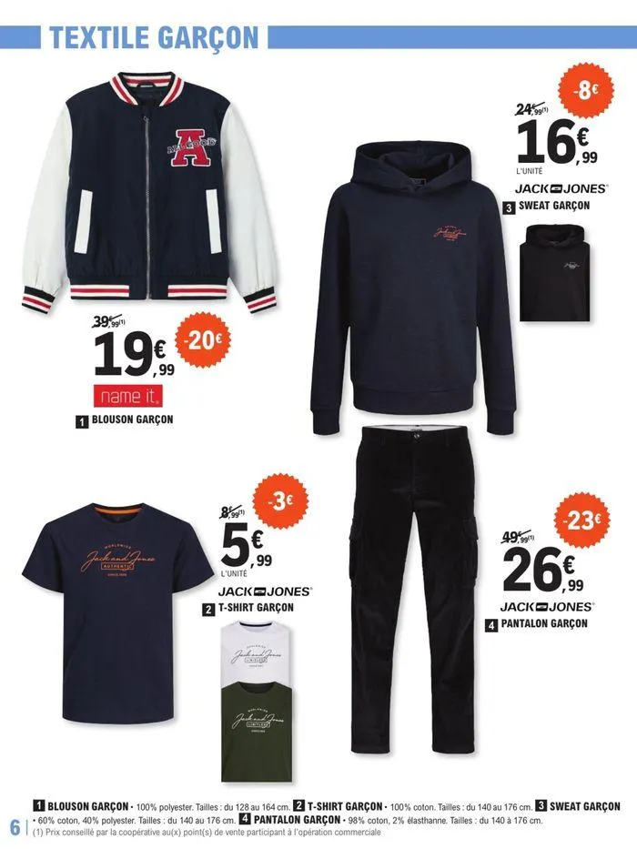 TOP DÉPART POUR LA RENTRÉE À PRIX E. LECLERC du 31 juillet au 7 septembre 2024 - Catalogue page 6