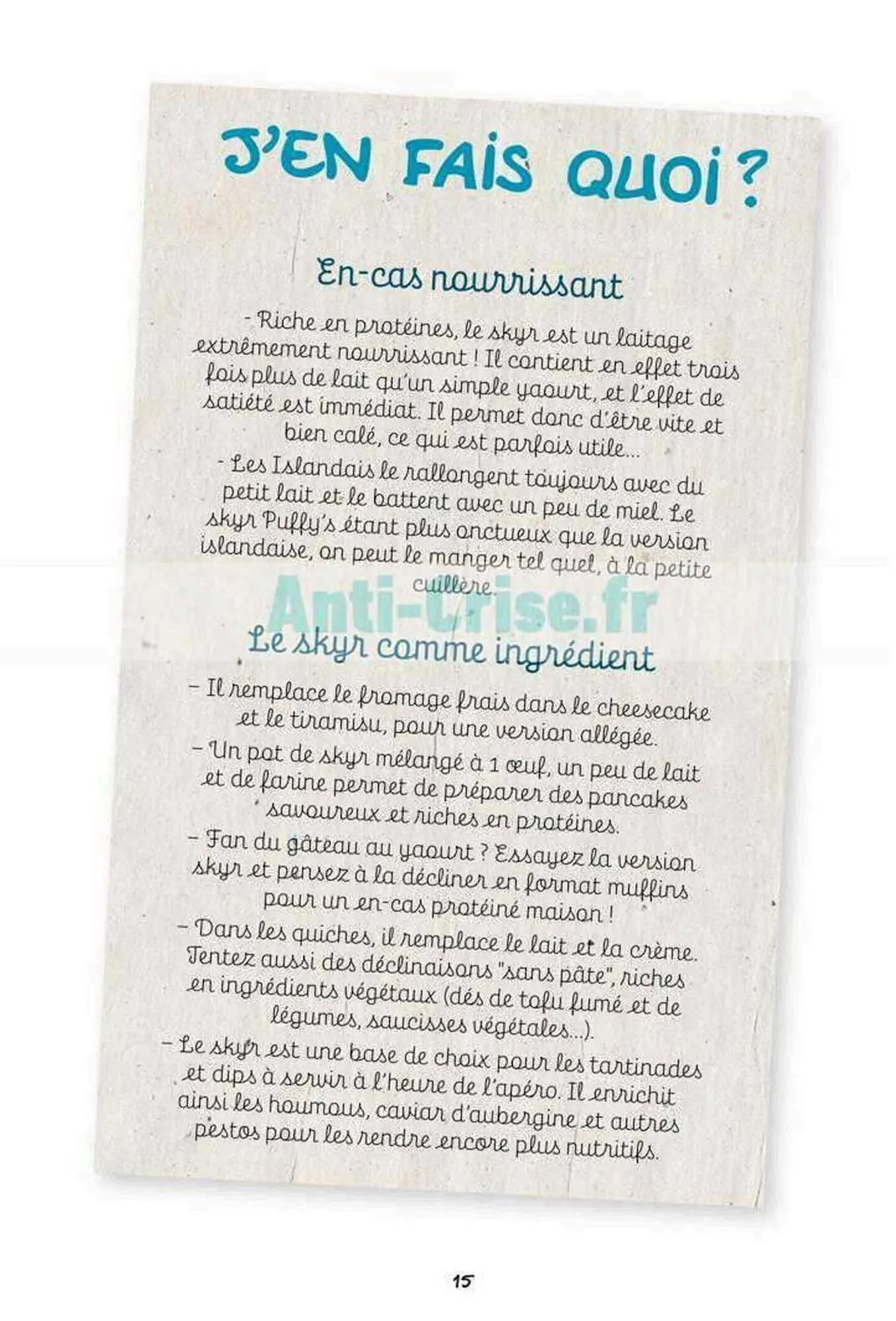 Catalogue Satoriz du 7 mai au 30 juin 2026 - Catalogue page 15