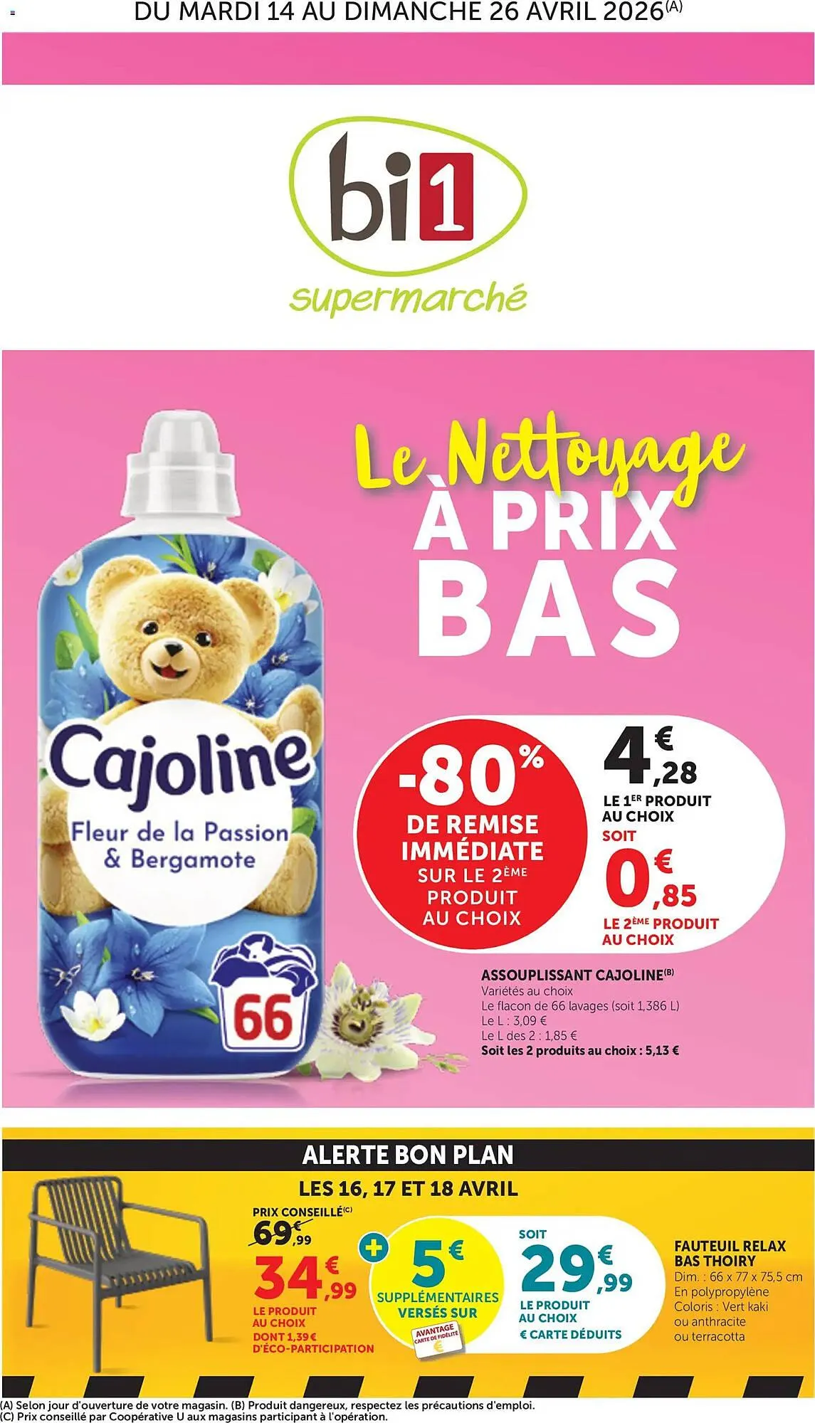 Catalogue Bi1 du 14 avril au 26 avril 2026 - Catalogue page 1