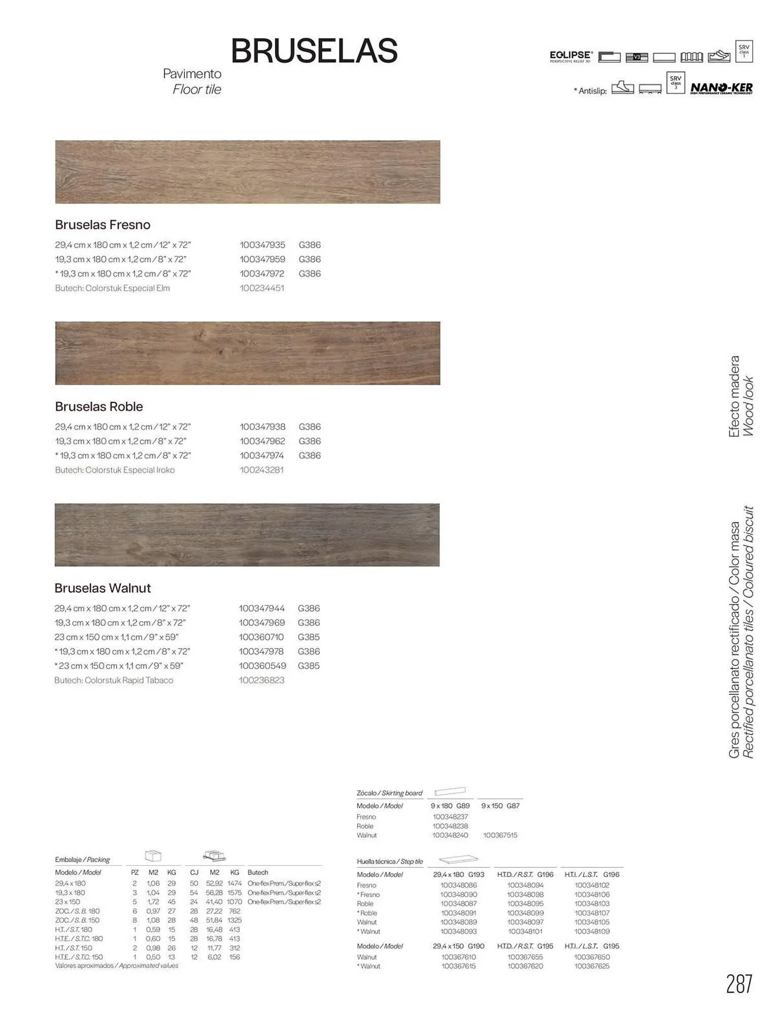 Catalogue Porcelanosa du 27 janvier au 31 décembre 2025 - Catalogue page 289