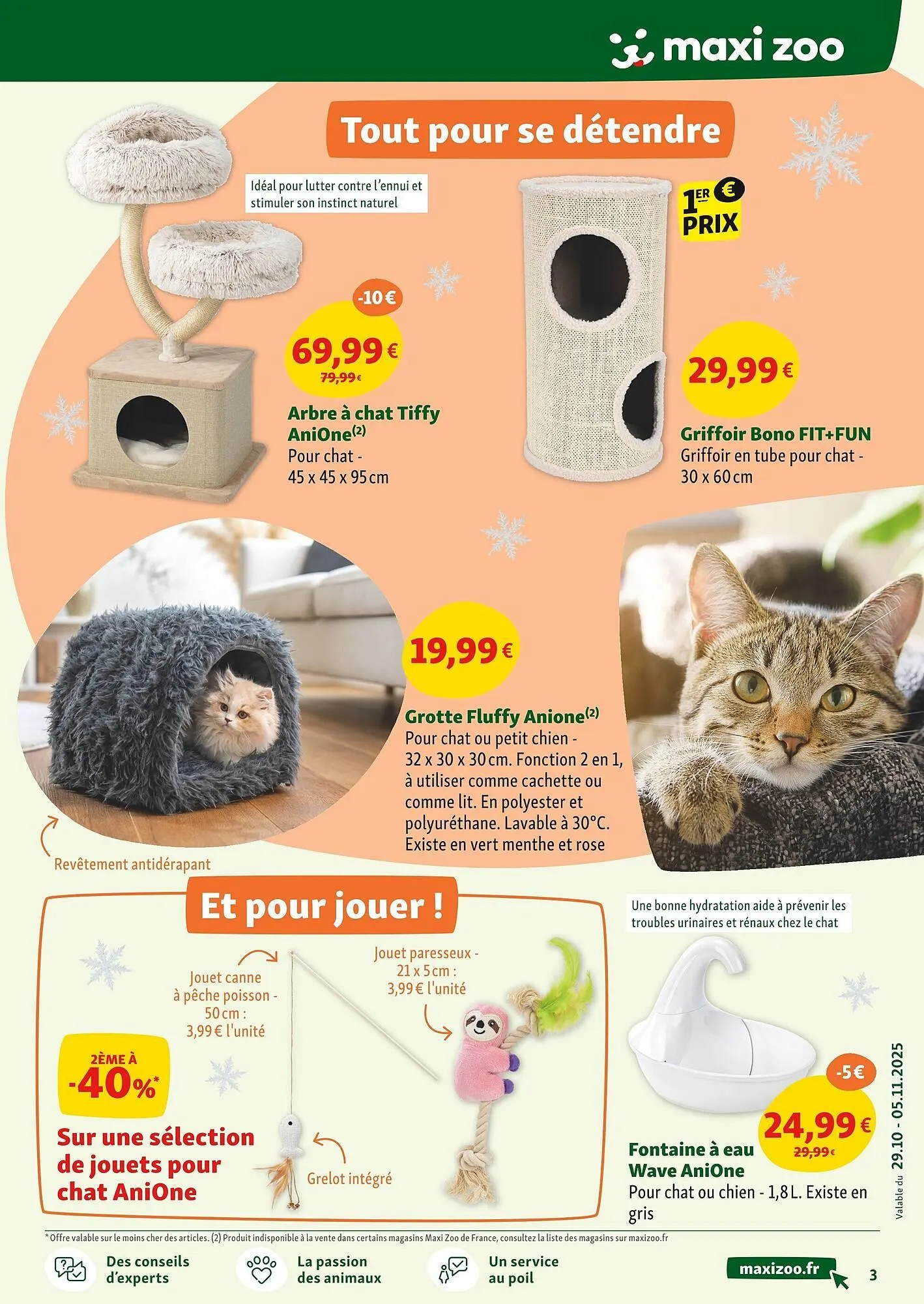 Catalogue Maxi Zoo du 29 octobre au 5 novembre 2025 - Catalogue page 3