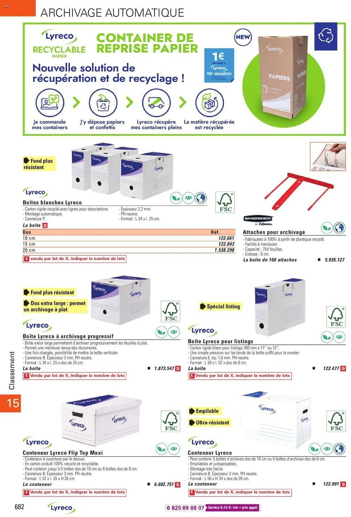 Catalogue Lyreco du 15 mai au 31 décembre 2023 - Catalogue page 682