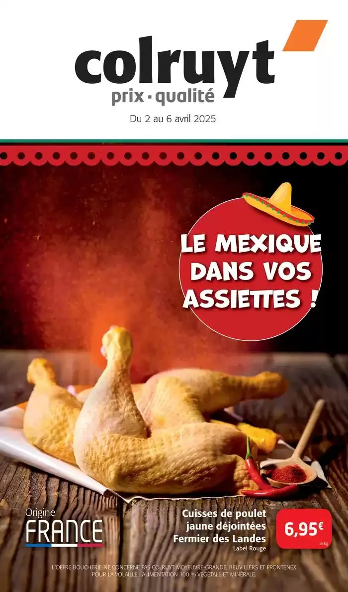 Le mexique dans vos assiettes ! du 2 avril au 20 avril 2025 - Catalogue page 1