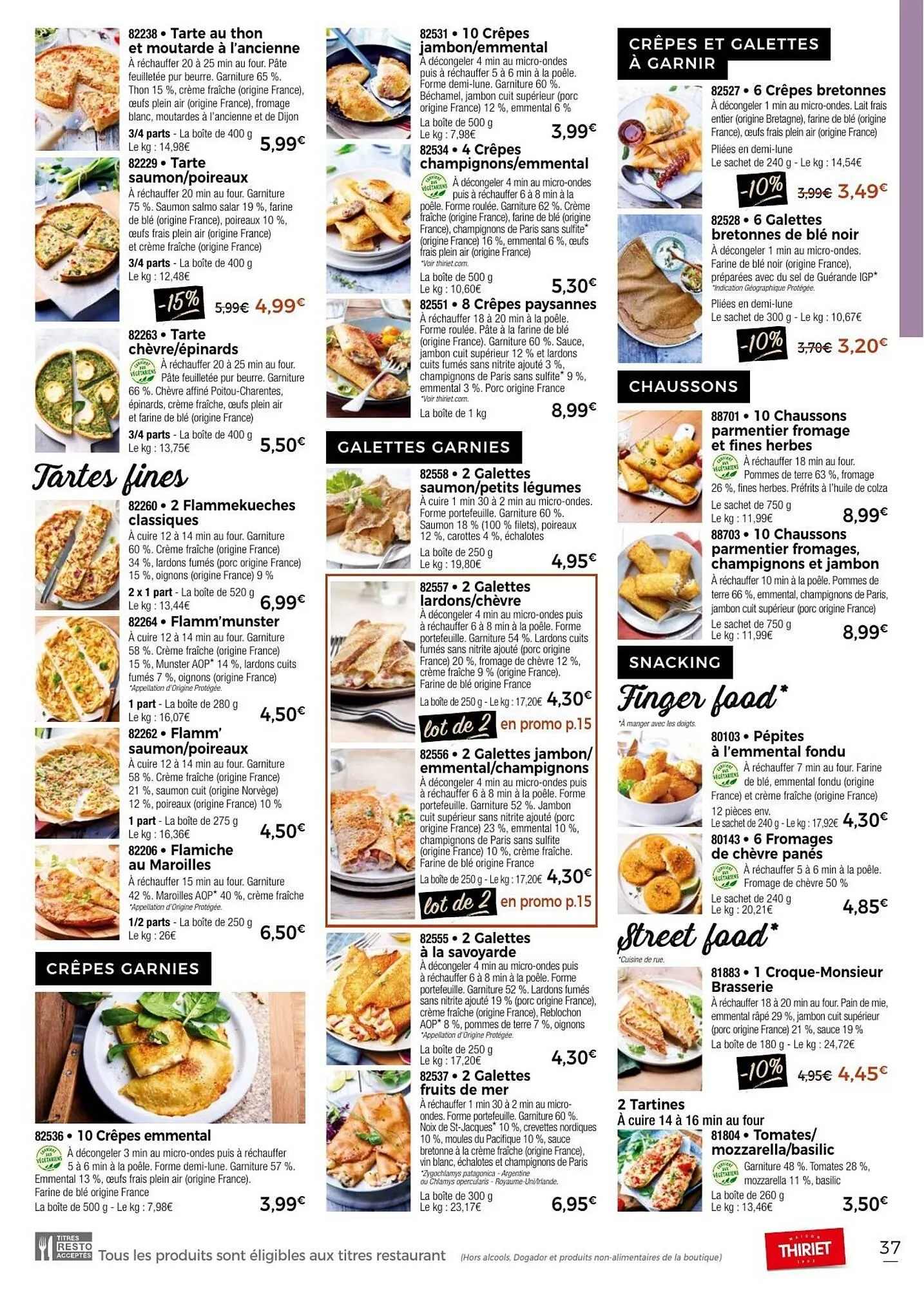 Catalogue Thiriet du 1 janvier au 30 janvier 2026 - Catalogue page 37