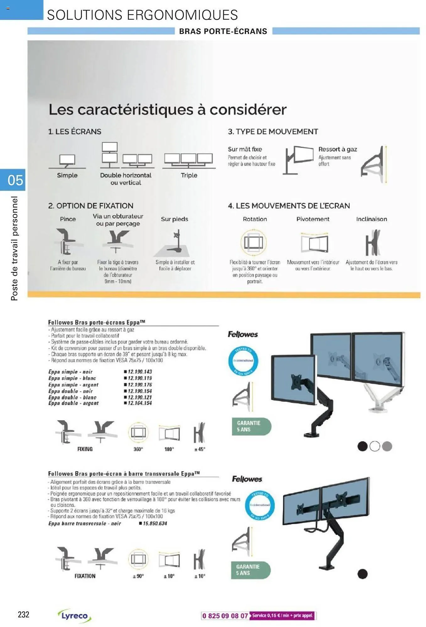 Catalogue Lyreco du 15 mai au 31 décembre 2023 - Catalogue page 232