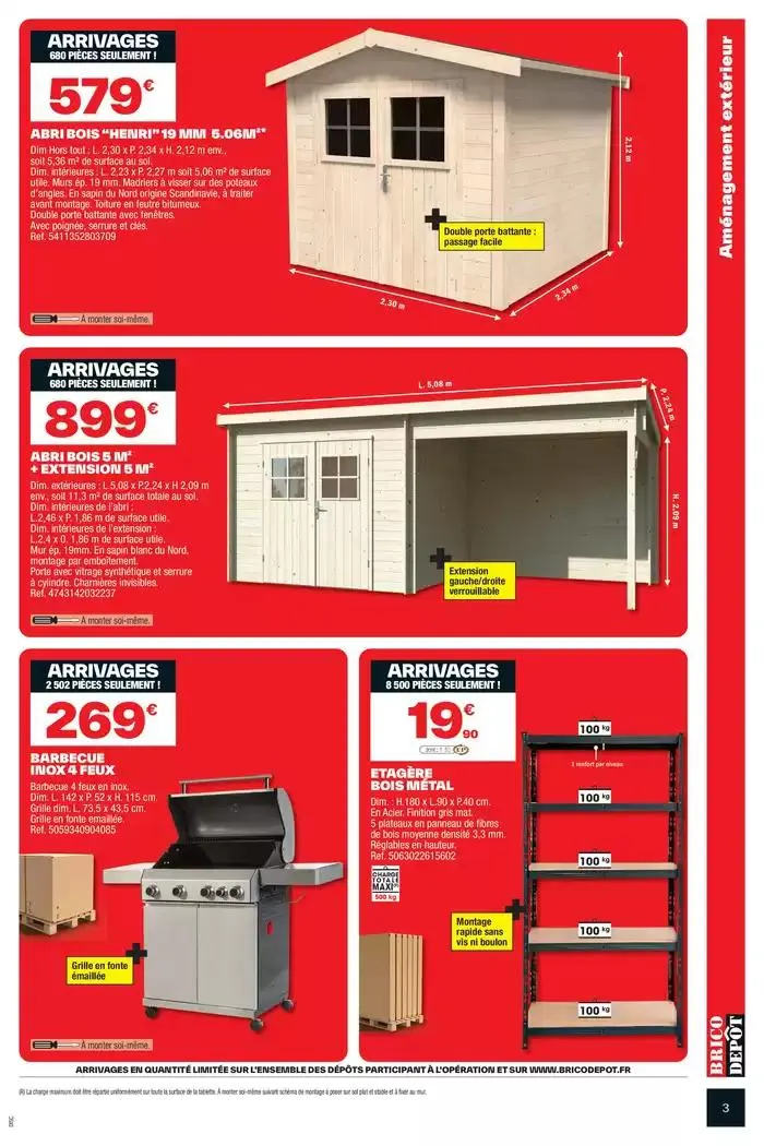 Spécial extérieur ! du 21 mars au 3 avril 2025 - Catalogue page 3