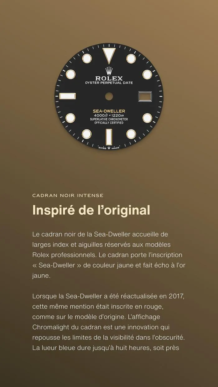 Rolex Sea Dweller du 24 septembre au 23 septembre 2025 - Catalogue page 5