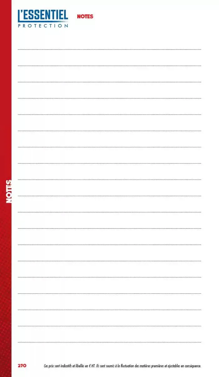 Essentiel Protection 2025 tarifé du 3 mars au 31 décembre 2025 - Catalogue page 272