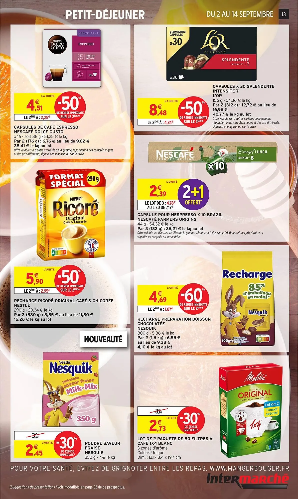 Catalogue Intermarché du 2 septembre au 14 septembre 2025 - Catalogue page 13