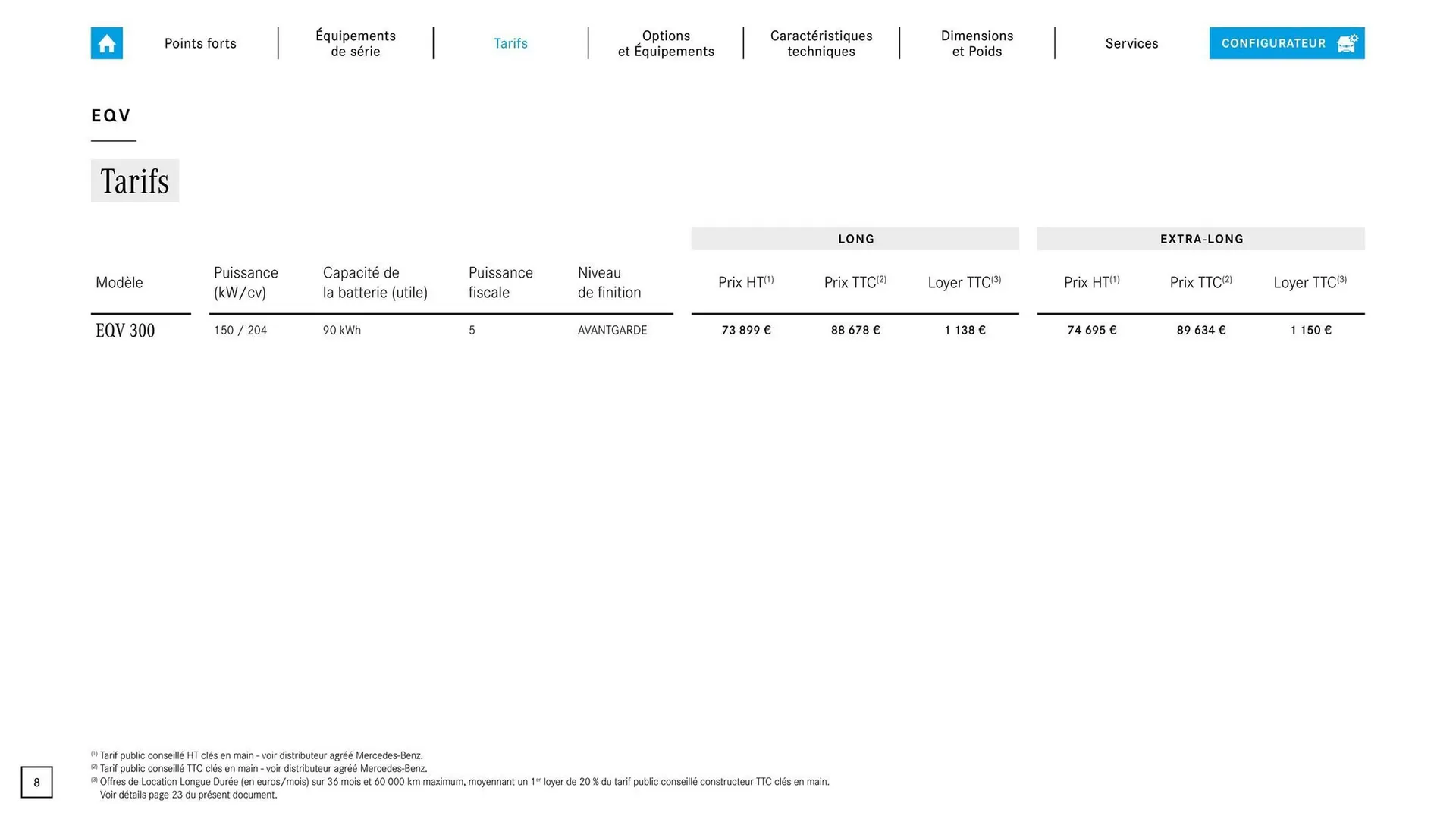 Catalogue Mercedes-Benz du 3 septembre au 3 septembre 2026 - Catalogue page 8
