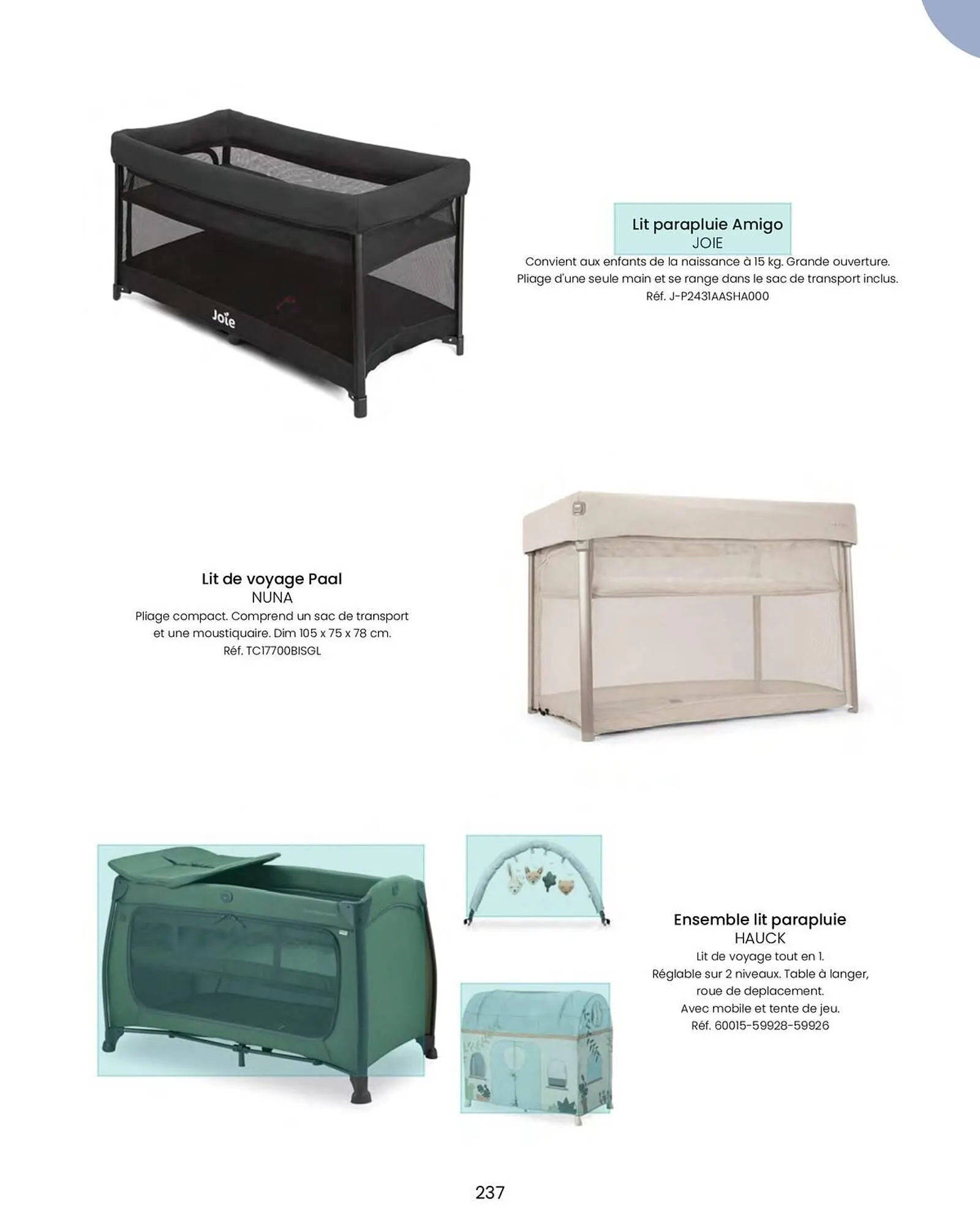 Catalogue Bébé 9 du 14 août au 31 décembre 2026 - Catalogue page 239