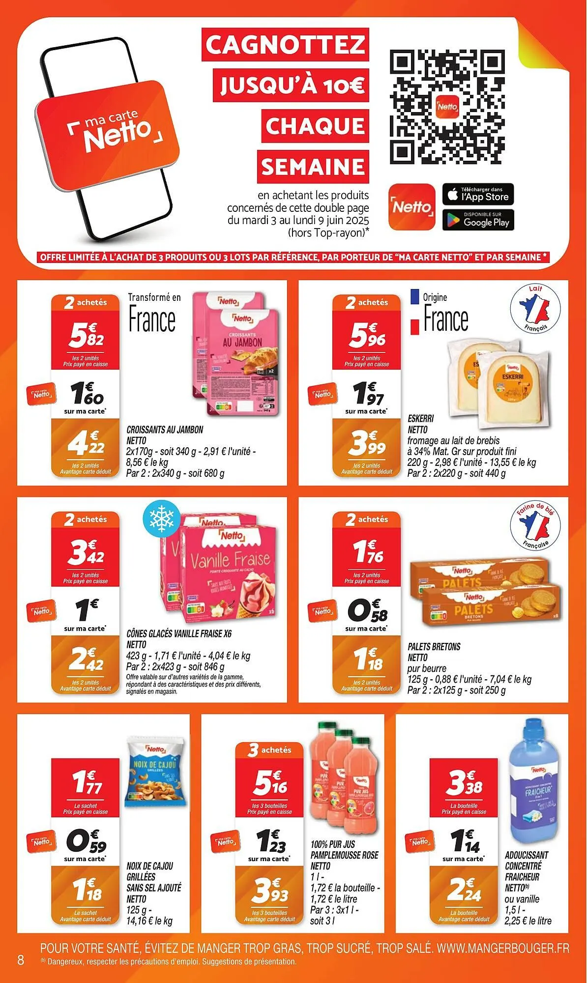 Catalogue Netto du 3 juin au 9 juin 2025 - Catalogue page 8
